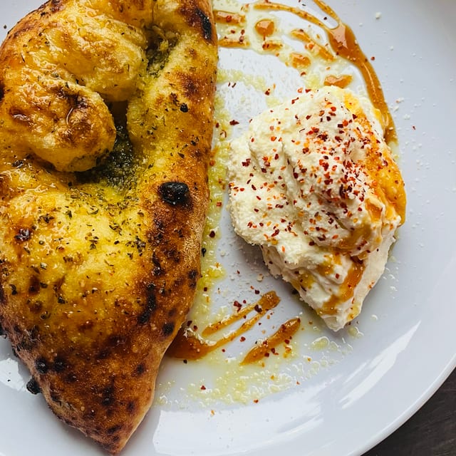 Mike’s Hot Honey Ricotta Bread.