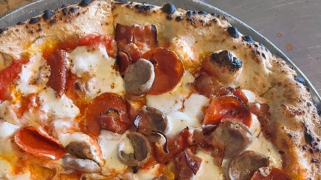 Carnivore Pizza.